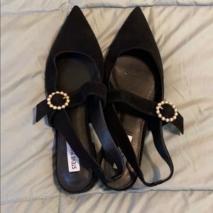Never worn Steve Madden sling backs